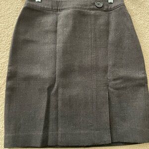Ann Taylor Charcoal Pencil Skirt